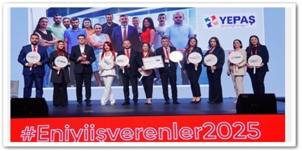 YEPAŞ, “Türkiye’nin En İyi İşverenleri” Arasında Yer Aldı